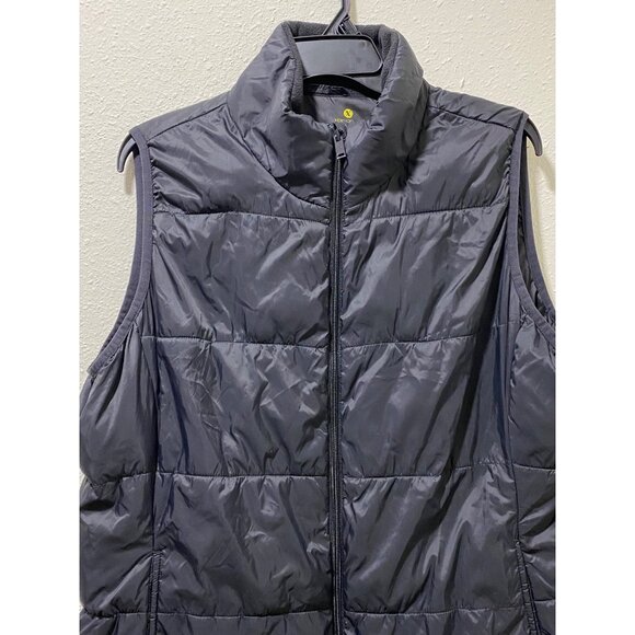 Xersion Men’s Packable Puffer Vest XL Black Lightweight Zip Up - Picture 3 of 12